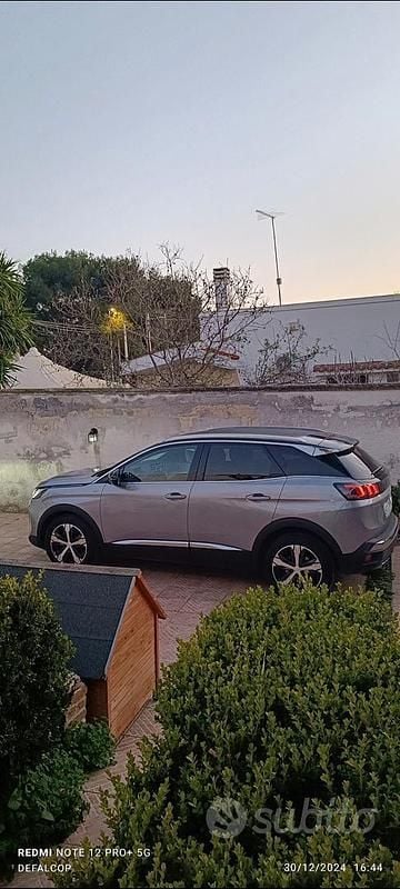 Usata Peugeot 3008 GT 131 CV (96 kW) 2021 Grigio SUV