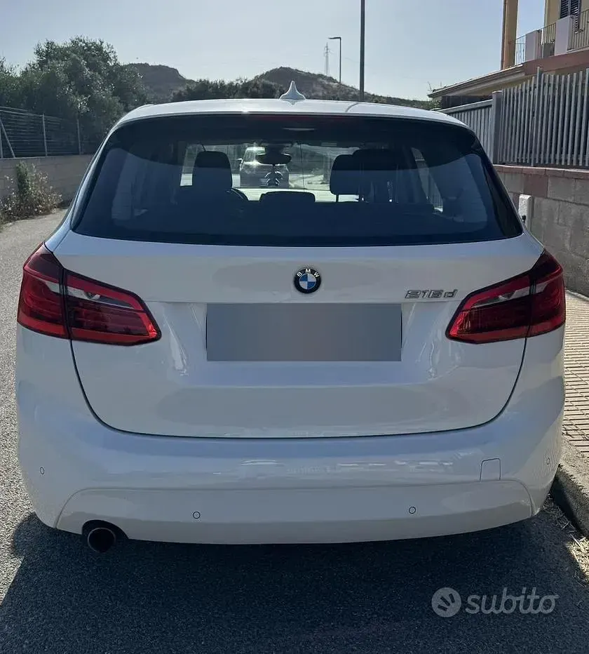 Usata BMW 216 Active Tourer 116 CV (85 kW) 2016 Bianco Monovolume