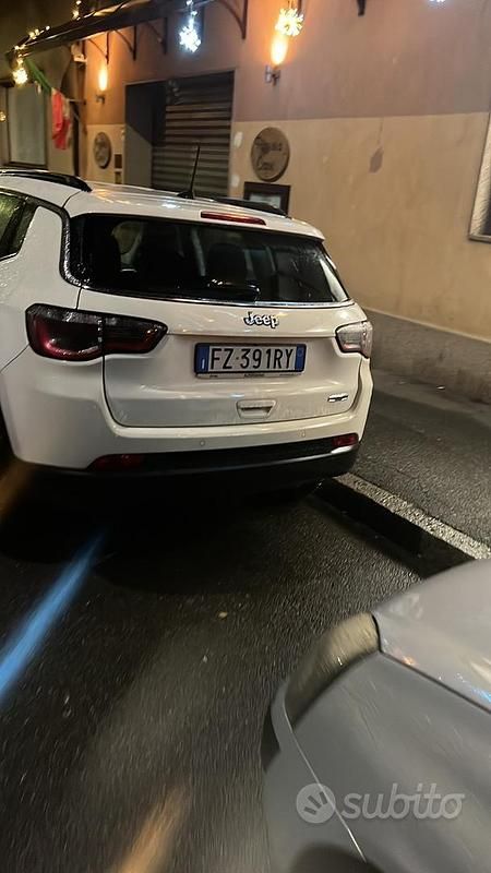 Usata Jeep Compass 150 CV (110 kW) 2020 Bianco SUV