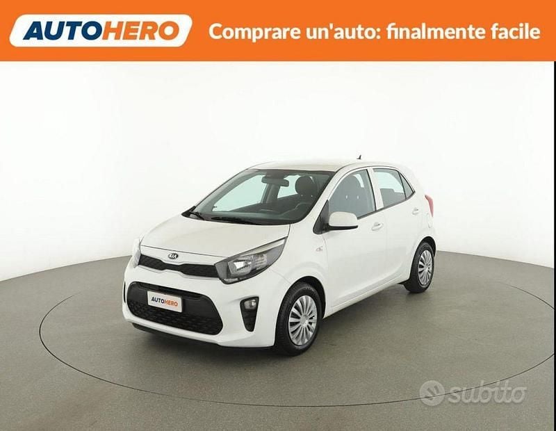 Usata Kia Picanto Active 67 CV (49 kW) 2019 Bianco Utilitaria