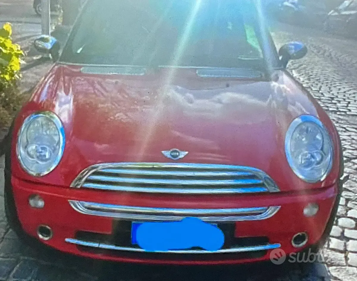 Usata Mini Cooper Coupé 116 CV (85 kW) 2006 Rosso Coupé