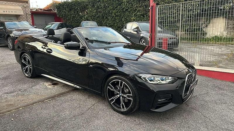Usata BMW 420 M Sport 184 CV (135 kW) 2024 Nero Cabrio