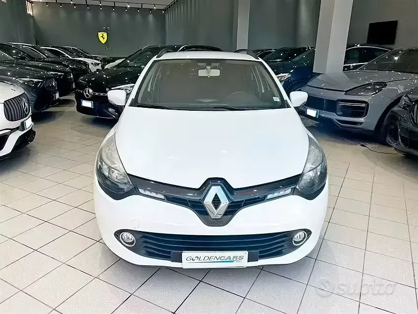 Usata Renault Clio 75 CV (55 kW) 2014 Bianco Station wagon