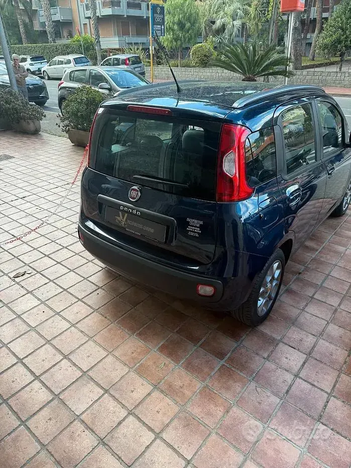 Usata Fiat Panda 69 CV (50 kW) 2015 Blu Utilitaria