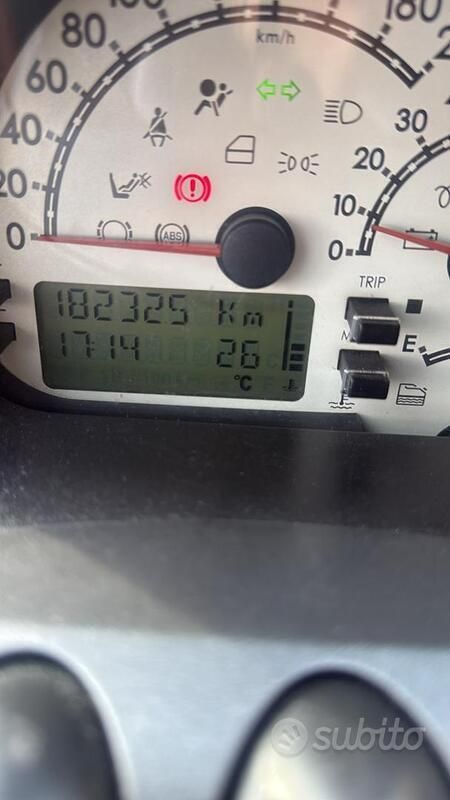 Usata Fiat Multipla 120 CV (88 kW) 2007 Grigio Monovolume