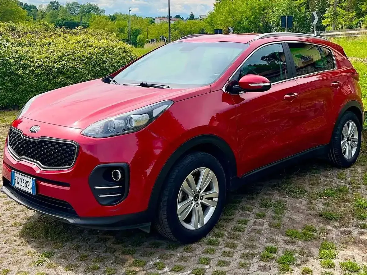 Usata Kia Sportage GT-Line 116 CV (85 kW) 2017 Rosso SUV