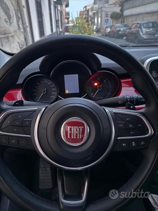 Usata Fiat 500X 120 CV (88 kW) 2019 Rosso SUV