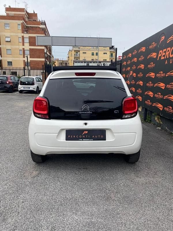 Usata Citroën C1 73 CV (53 kW) 2019 Bianco Utilitaria
