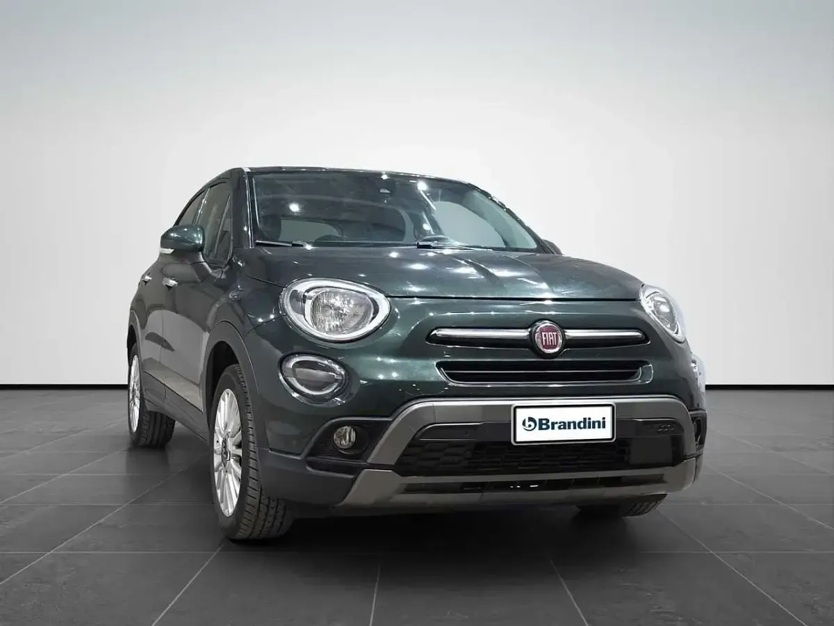 Usata Fiat 500X Cross 120 CV (88 kW) 2019 Verde SUV