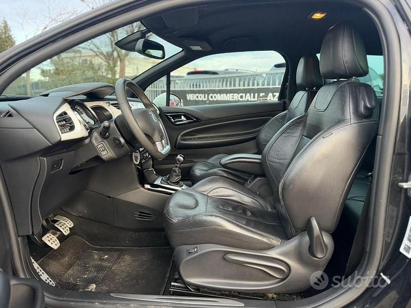 Usata Citroën DS3 155 CV (114 kW) 2010 Nero Utilitaria