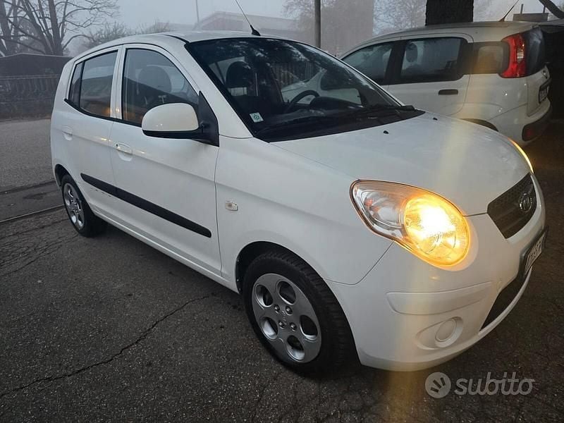 Usata Kia Picanto 60 CV (44 kW) 2009 Bianco Utilitaria
