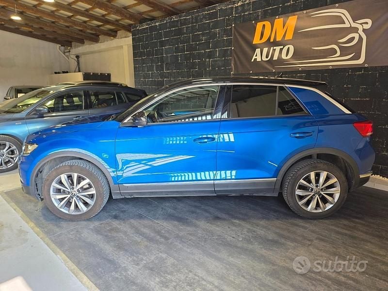 Usata VW T-Roc Style 150 CV (110 kW) 2020 Blu SUV