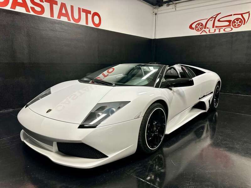 Usata Lamborghini Murciélago 640 CV (470 kW) 2008 Bianco Cabrio