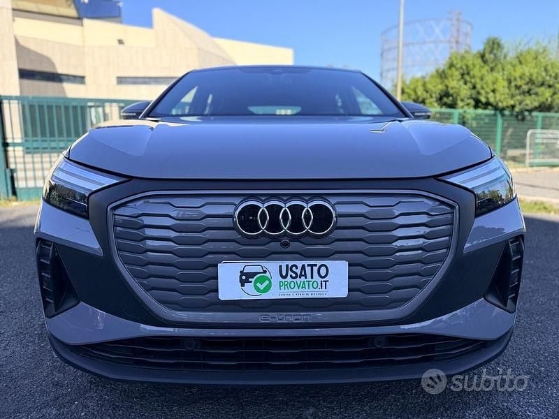 Usata Audi Q4 Sportback e-tron Advanced Plus 125 kW (170 CV) 2022 Grigio SUV