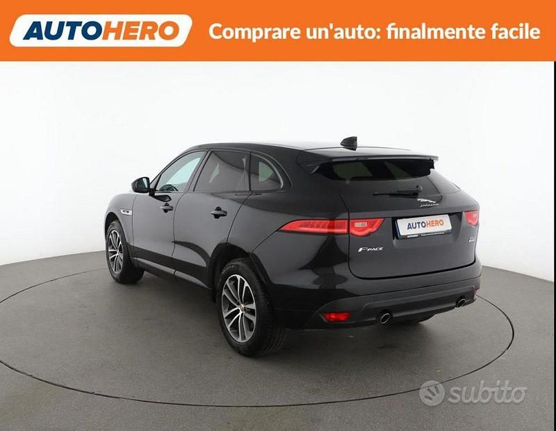 Usata Jaguar F-Pace R-Sport 240 CV (176 kW) 2018 Nero SUV