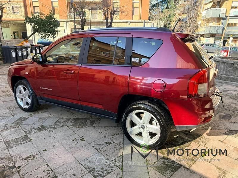 Usata Jeep Compass Limited 163 CV (119 kW) 2013 Rosso SUV