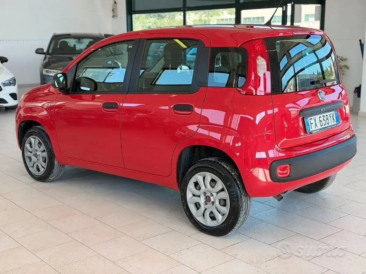 Usata Fiat Panda Easy 70 CV (51 kW) 2019 Rosso Utilitaria