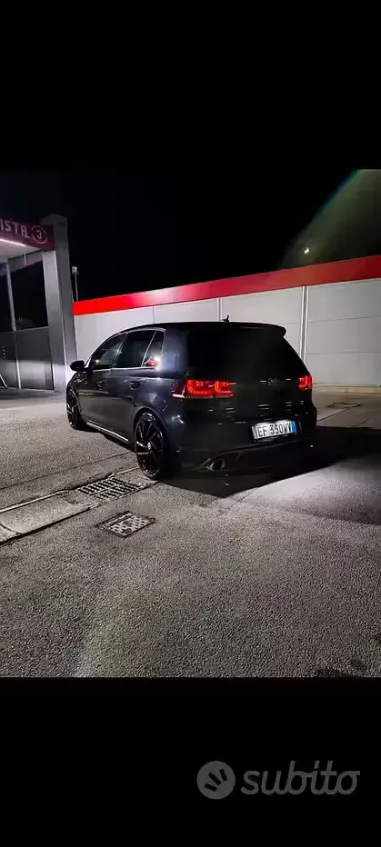 Usata VW Golf VI GTD 170 CV (125 kW) 2010 Nero Utilitaria