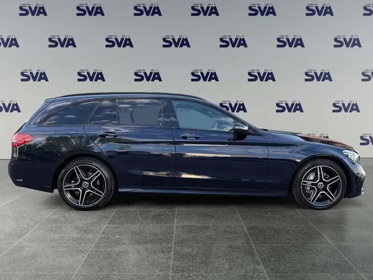Usata Mercedes C200 Business 160 CV (117 kW) 2020 Blu cavansite Station wagon