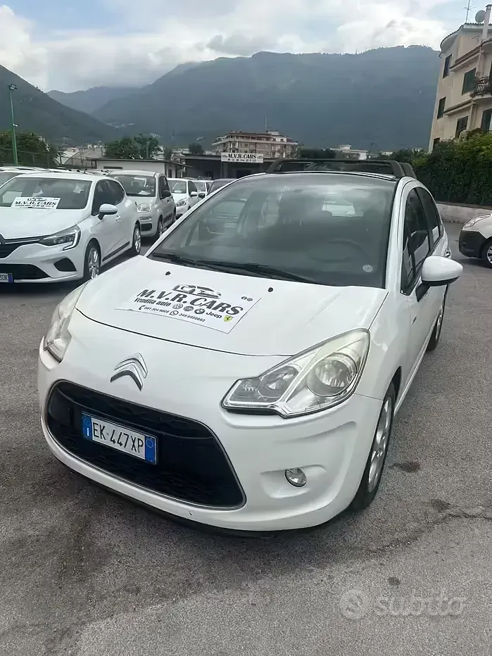 Usata Citroën C3 Attraction 68 CV (50 kW) 2011 Bianco Berlina
