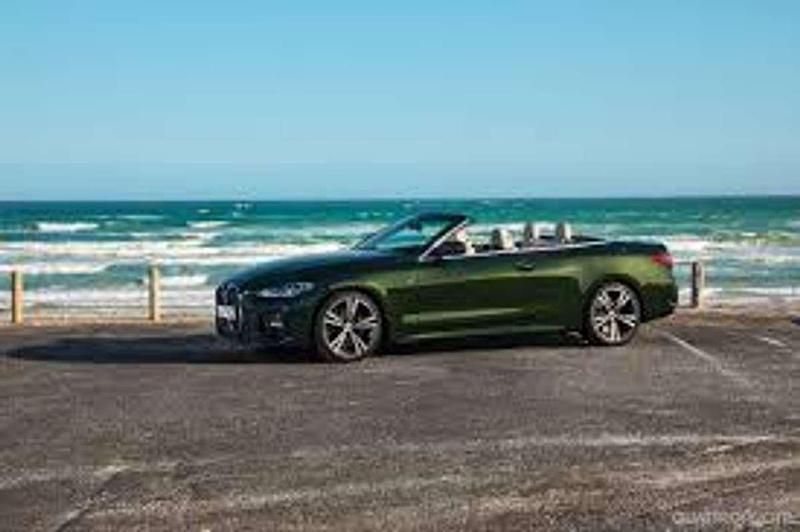 Usata BMW 440 M Sport 374 CV (275 kW) 2021 Verde Cabrio
