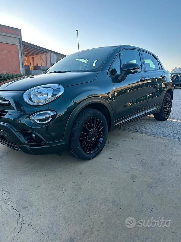 Usata Fiat 500X 95 CV (69 kW) 2019 Verde SUV