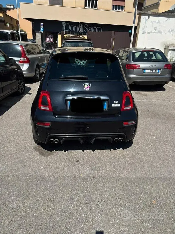 Usata Abarth 595 Pista 160 CV (117 kW) 2017 Nero Berlina
