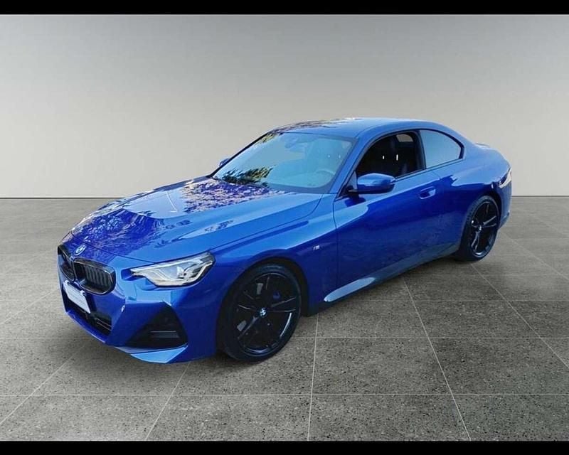 Usata BMW 220 M Sport 190 CV (139 kW) 2022 Portimao blue metallizzato Coupé
