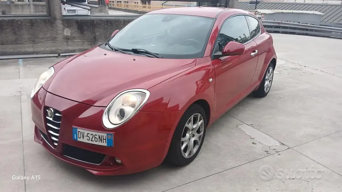 Usata Alfa Romeo MiTo 79 CV (58 kW) 2009 Rosso Utilitaria