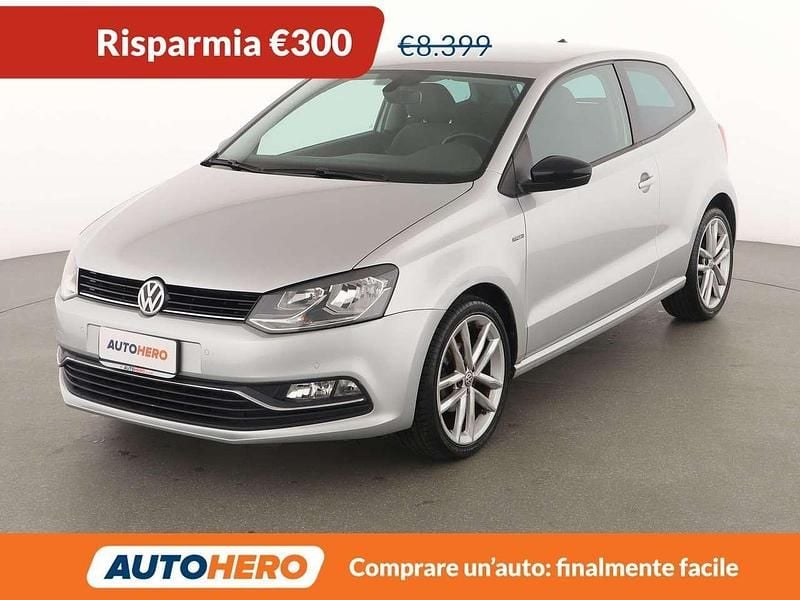 Usata VW Polo 90 CV (66 kW) 2015 Argento Berlina