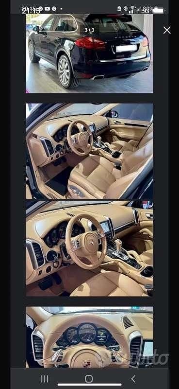 Usata Porsche Cayenne 245 CV (180 kW) 2012 Nero SUV