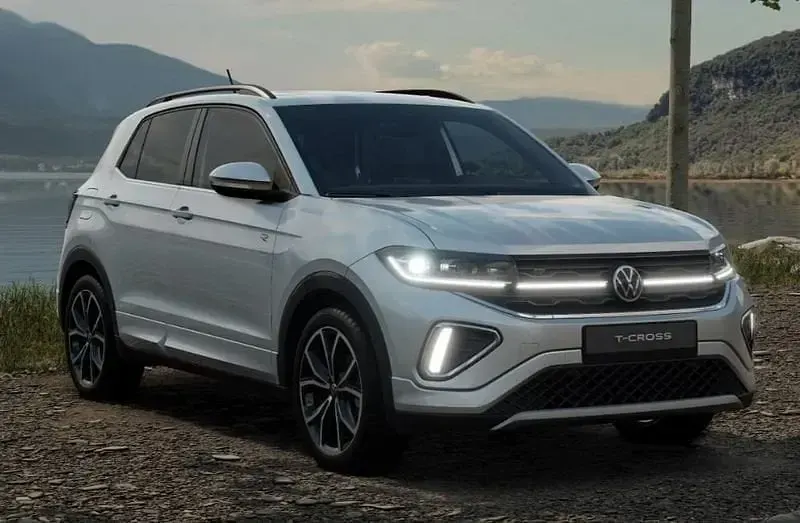 Nuova VW T-Cross R-line 116 CV (85 kW) 2026 Argento SUV