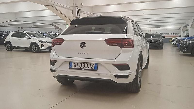 Usata VW T-Roc Advance 150 CV (110 kW) 2020 Bianco tetto nero SUV