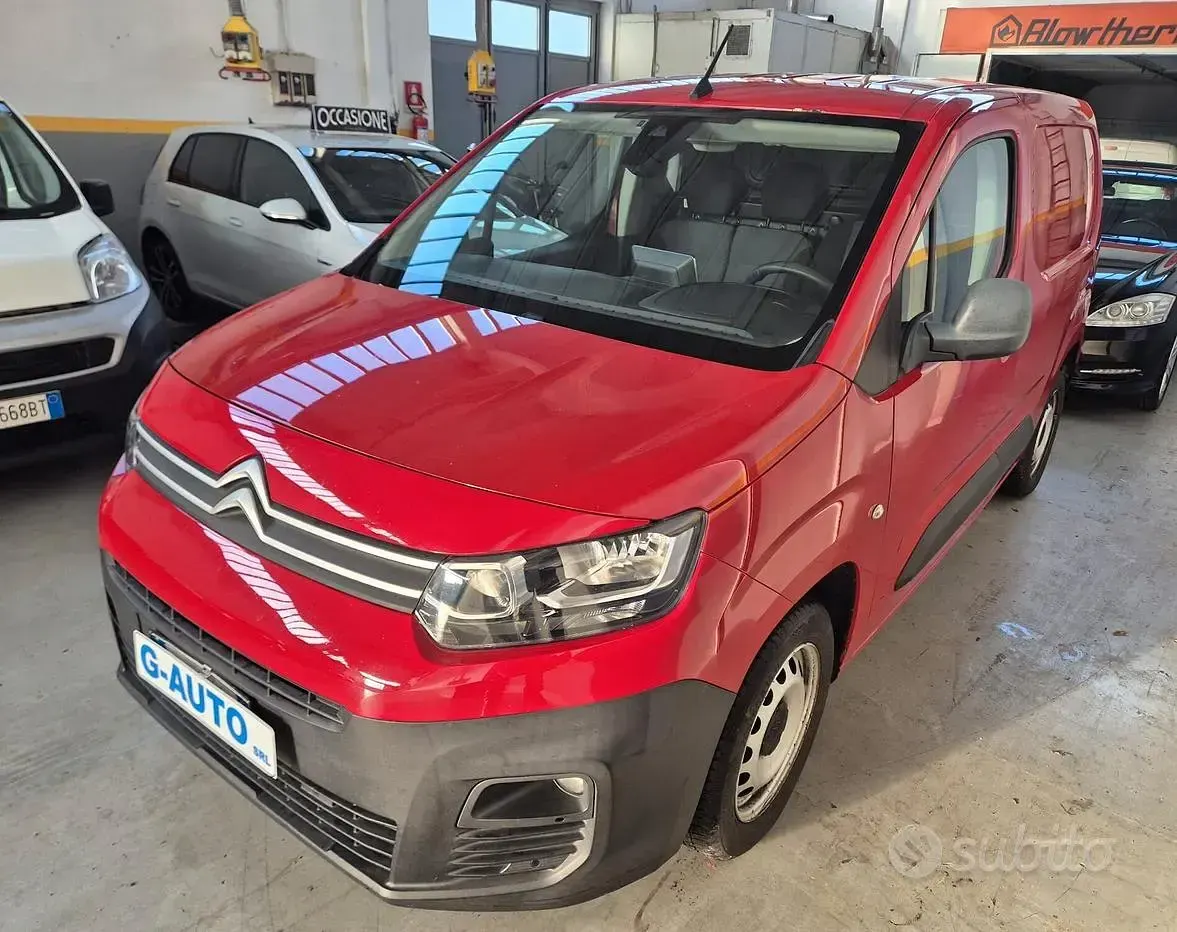 Usata Citroën Berlingo 102 CV (75 kW) 2019 Rosso Monovolume