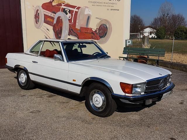 Usata Mercedes SL450 224 CV (164 kW) 1975 Bianco Cabrio