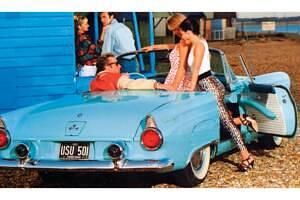 Begagnad Ford Thunderbird 196 HK (144 kW) 1955 Grön Cab