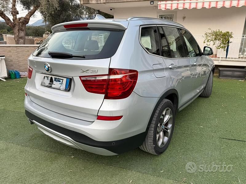 Usata BMW X3 xLine 190 CV (139 kW) 2014 Grigio SUV