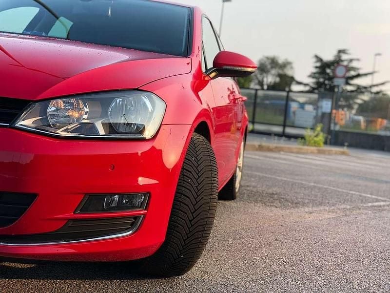 Usata VW Golf VII Highline 125 CV (91 kW) 2016 Rosso Berlina