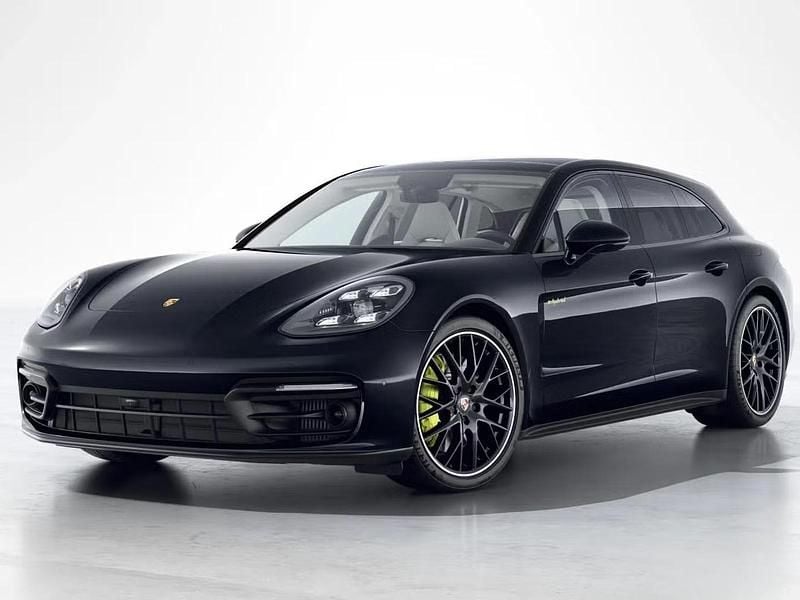 Usata Porsche Panamera S E-Hybrid Sport Turismo 462 CV (339 kW) 2021 Nero jet metallizzato Berlina