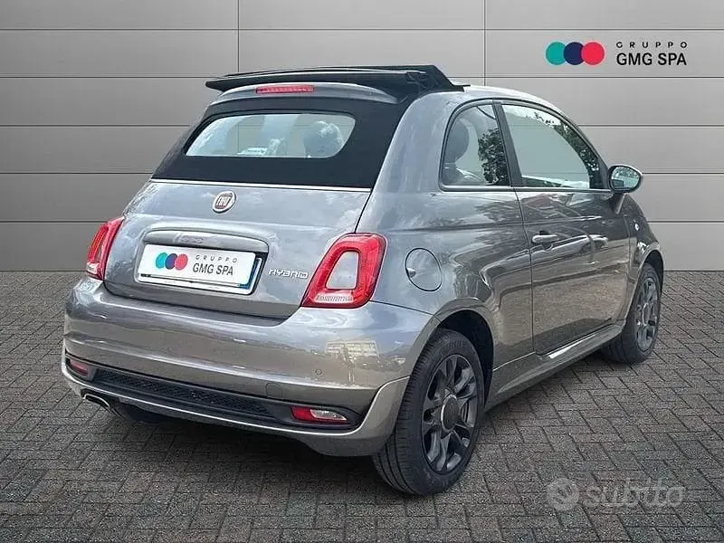 Usata Fiat 500C Sport 70 CV (51 kW) 2020 Grigio Cabrio