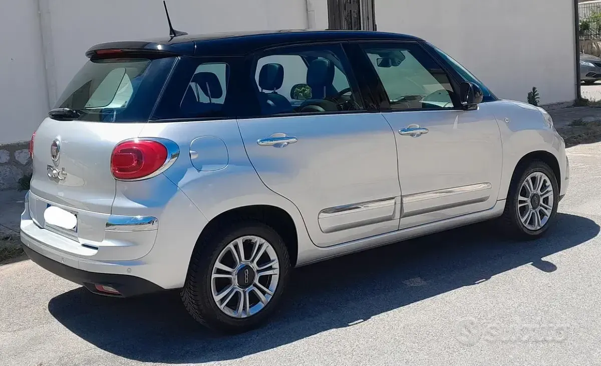 Usata Fiat 500L Lounge 95 CV (69 kW) 2018 Grigio Monovolume