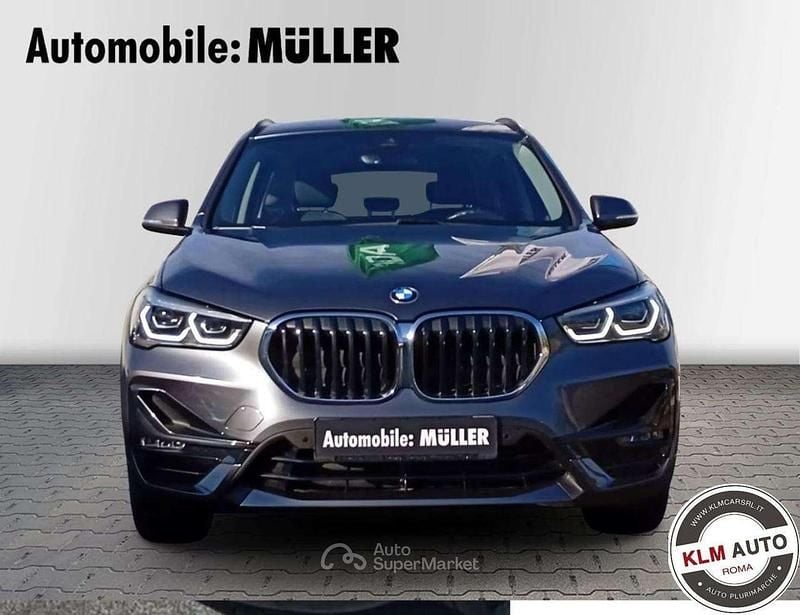Usata BMW X1 Sport Line 136 CV (100 kW) 2021 Grigio scuro SUV