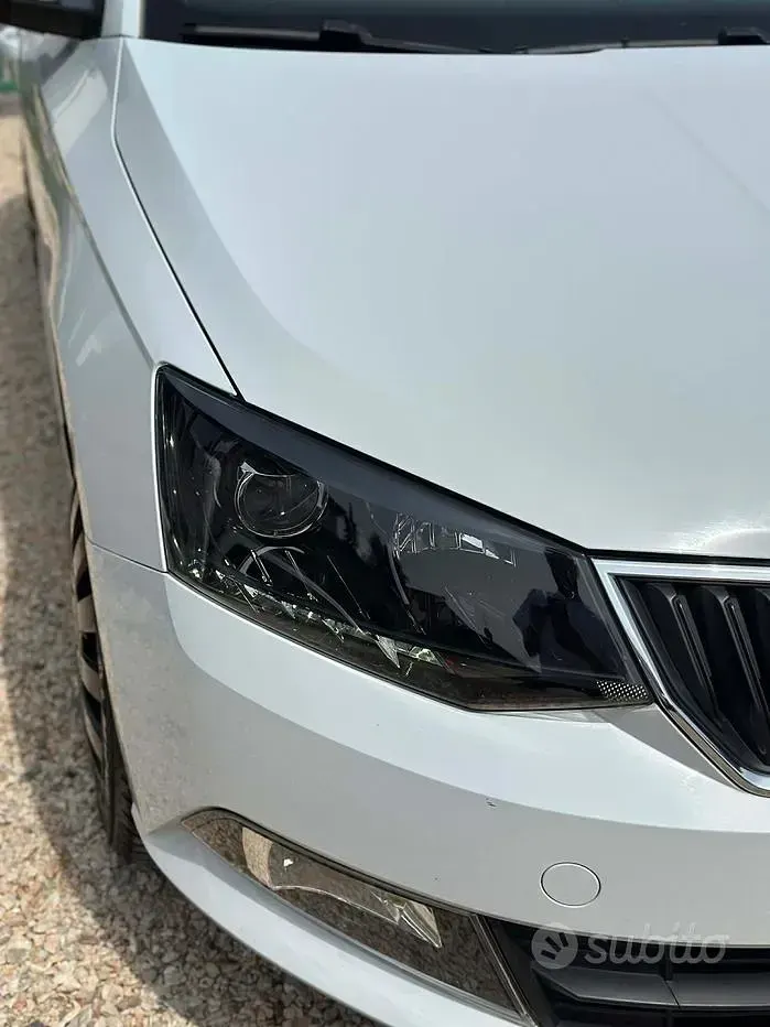 Usata Skoda Fabia Style 75 CV (55 kW) 2016 Bianco Berlina