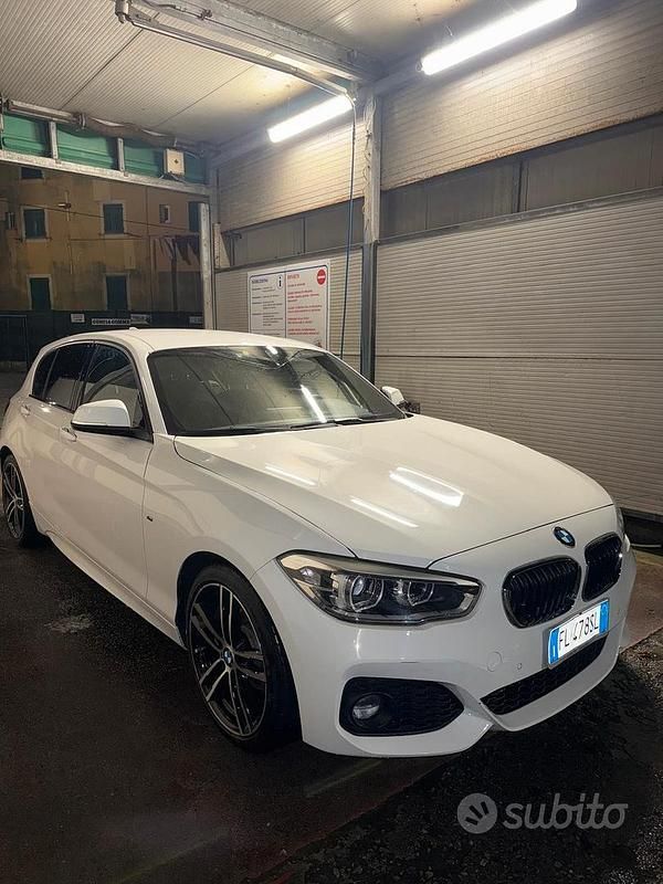 Usata BMW 116 M Sport 116 CV (85 kW) 2017 Bianco Utilitaria