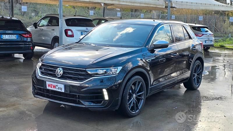 Usata VW T-Roc R 300 CV (220 kW) 2020 Nero SUV