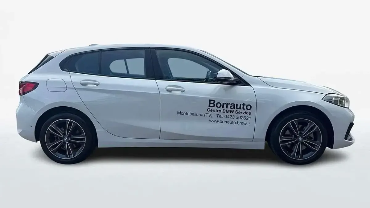 Usata BMW 118 140 CV (102 kW) 2020 Bianco Berlina
