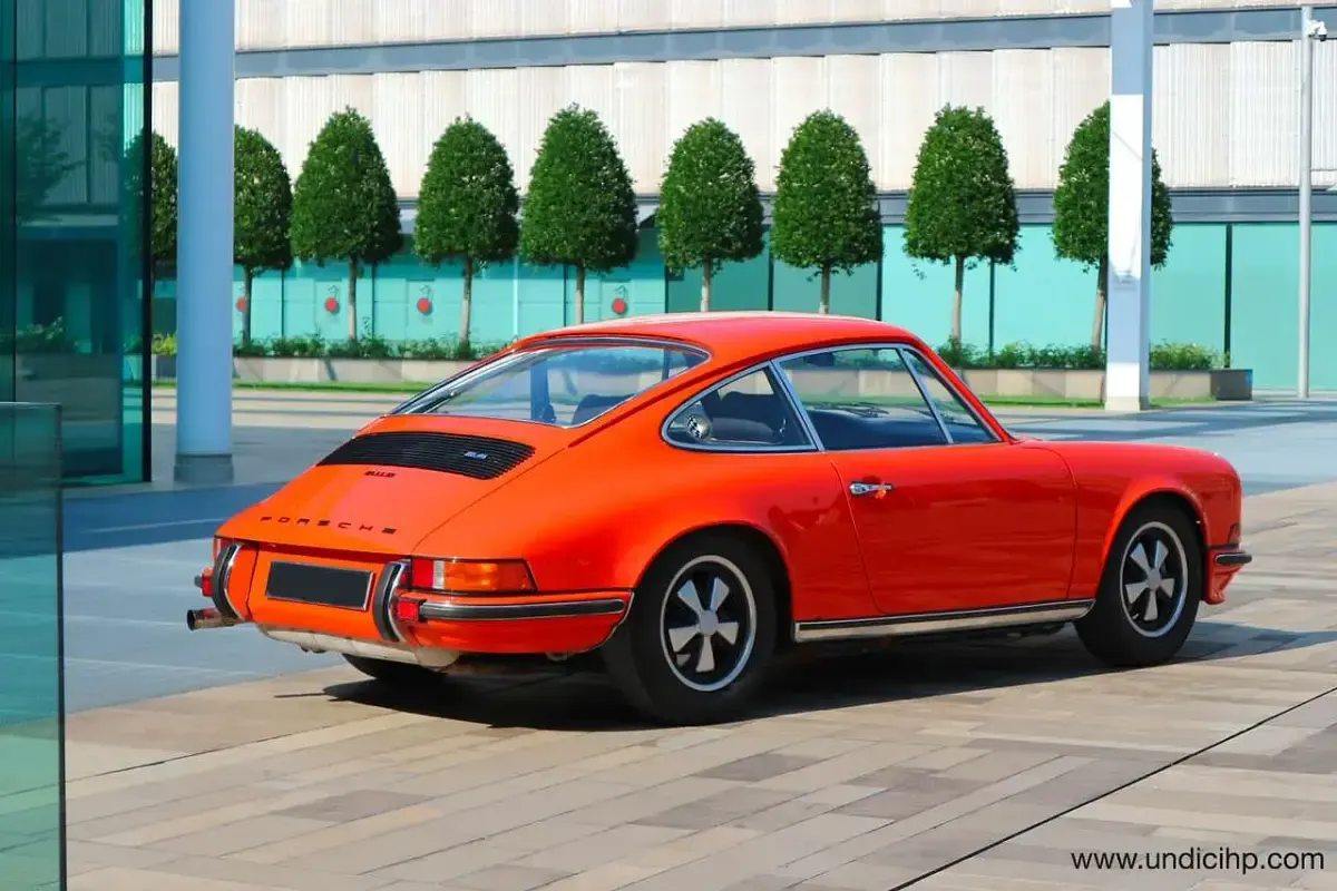 Usata Porsche 911 190 CV (139 kW) 1973 Blutorange  tangerine Coupé