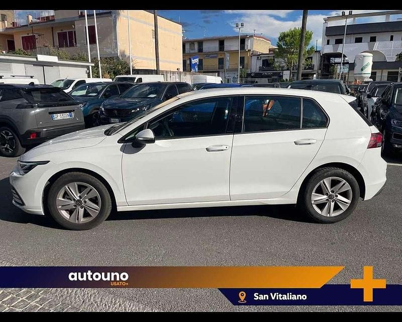 Usata VW Golf VIII Life 110 CV (80 kW) 2023 Bianco Berlina