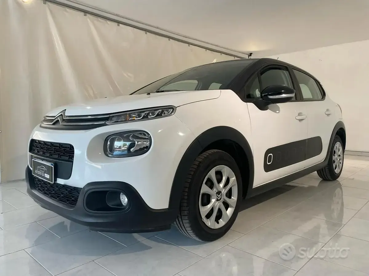 Usata Citroën C3 PureTech 83 CV (61 kW) 2019 Bianco Berlina