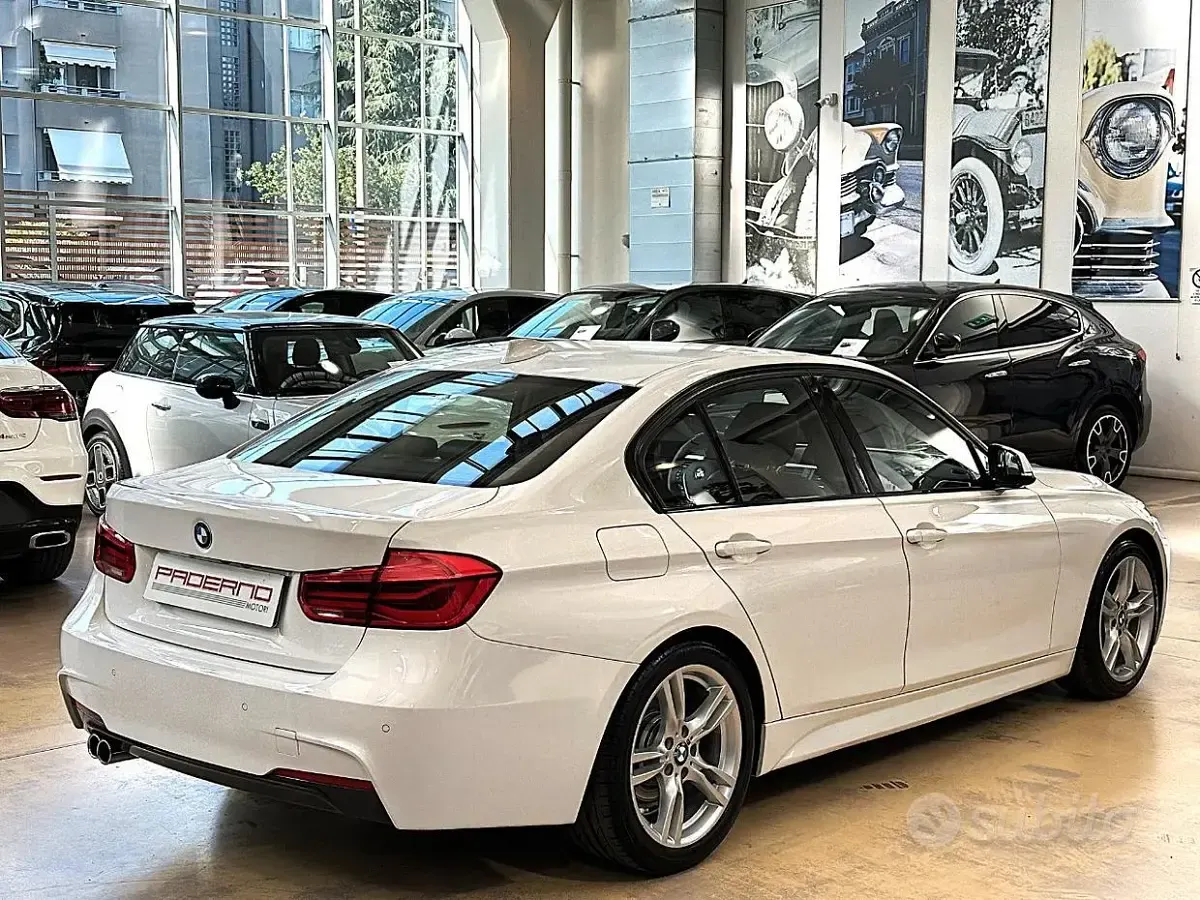 Usata BMW 330 M Sport 184 CV (135 kW) 2018 Bianco Berlina